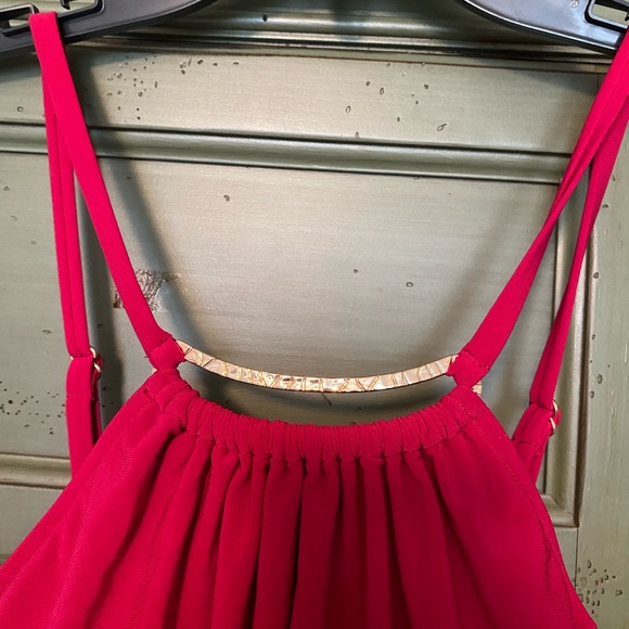 NWT Magicsuit Women's Red One-Piece Swimsuit - Picture 3 of 10